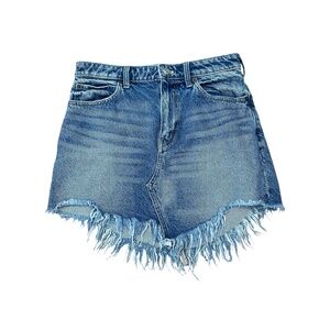 WE THE FREE by Free People Bailey Denim Mini Skirt